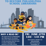 June 27: Read-In to Restore School Librarians at PSD